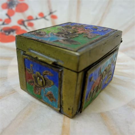 metal made in china brass trinket boxes|Chinese Brass Box .